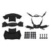 Helmet Dial Suspension System with Lining Pad Set Adjustable Knob Helmet Chin Strap Modifications for FAST for MICH