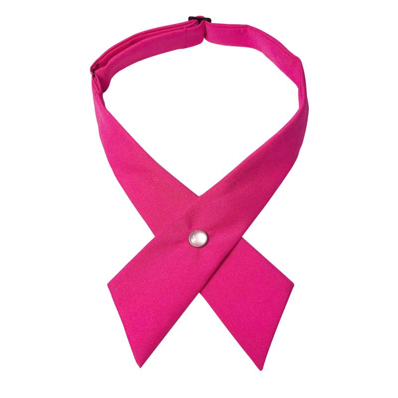 Girl Student Uniform Bow Tie Ties Solid Men's Women's Solid Professional BowTie Women's Cross Day Cravat Prom Graduation Casual