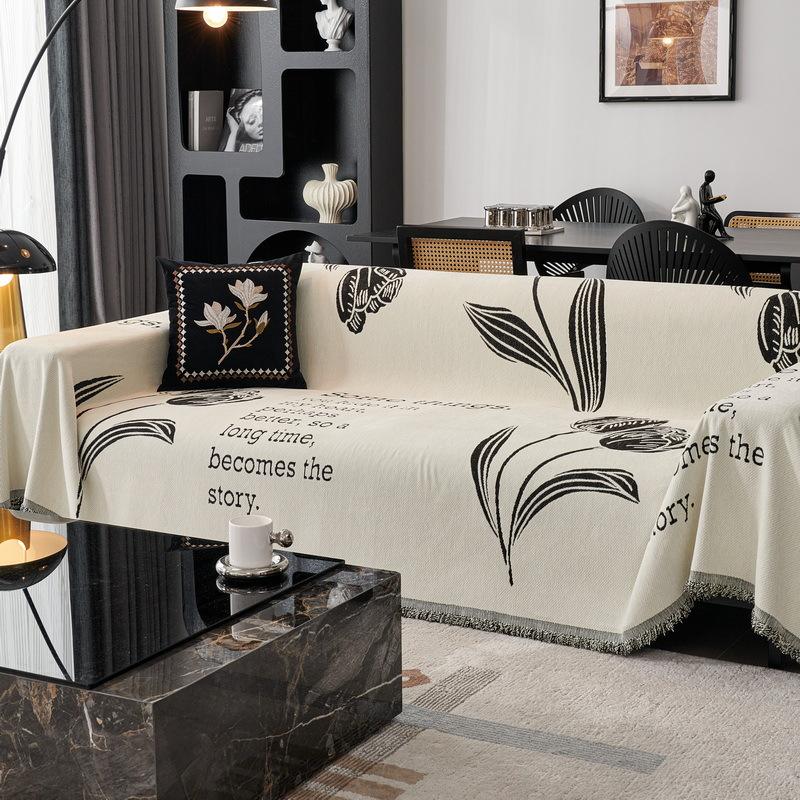 Modern Sofa Cover Towel Universal Chenille Soft One Piece Couch Throw Blanket Chair Furniture Protector Dropshipping