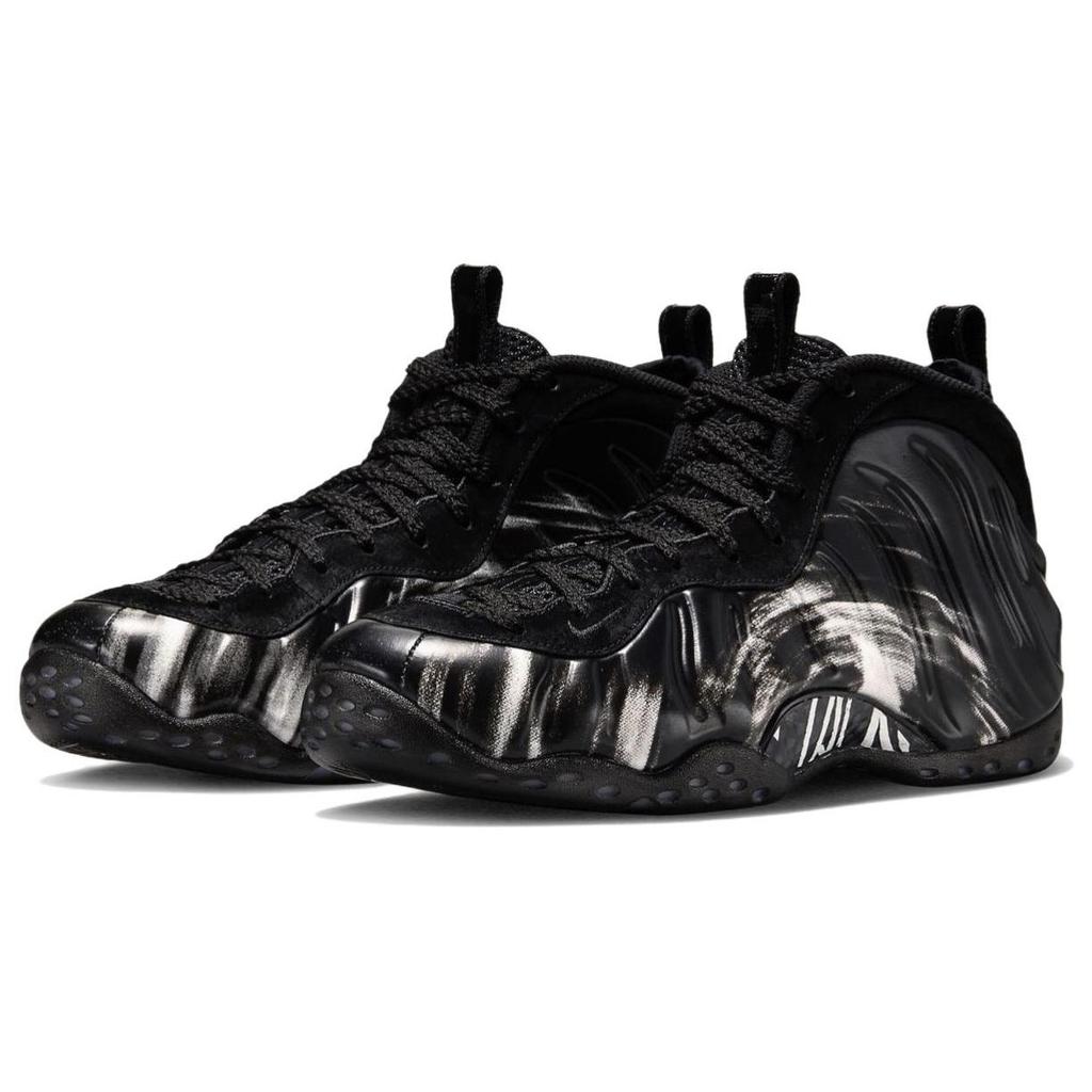 Nike Air Foamposite One QS Dream A World - Черные мужские кроссовки белые DM0115-002