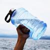 22л Просторная Многофункциональная Бутылка для Воды в Форме Гантели Легкая для Переноски Спорт Зал Фитнес Нажимная Крышка Чайник для Воды Бутылка для Активного Отдыха