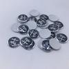 for 11mm 14mm 15mm ForAlfa Romeo 159 147 156 Giulietta GT Aluminium Car Key Emblem StickersMito Brera Giulia F1 Stelvio Volante