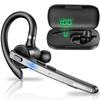 New Bee Bluetooth Headset, Single Ear, Hands-Free Calling, Ear-Hook Type, Ambidextrous, Noise Cancelling, Built-in Microphone, Mute Function, Siri