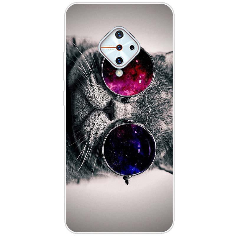 Чехол для Vivo V17 Чехол для Vivo 1920 TPU Чехол Силиконовый Мягкий TPU Мультяшный Чехол для телефона Vivo v17 Россия Vivo S1 Pro Funda V1945A