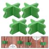 Yousheng 1/4/8Pcs Deck Spacer Tool 4 Thickness 1/16 1/8 3/16 1/4-Inch PVC Hardwood Pressure Treated Composite Decking Board Spacing Gap Tools