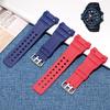 Ремешки для часов Casio G-SHOCK GWN-1000 GWN-1000B Ремешок Мужские Наручные Премиум ПУ Ремешок для часов Смола Замена Браслет