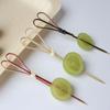 100Pcs/bag Disposable Bamboo Toothpick Picks Sticks Eco-friendly Cocktail Decorative Skewer Sticks Picks Toothpick