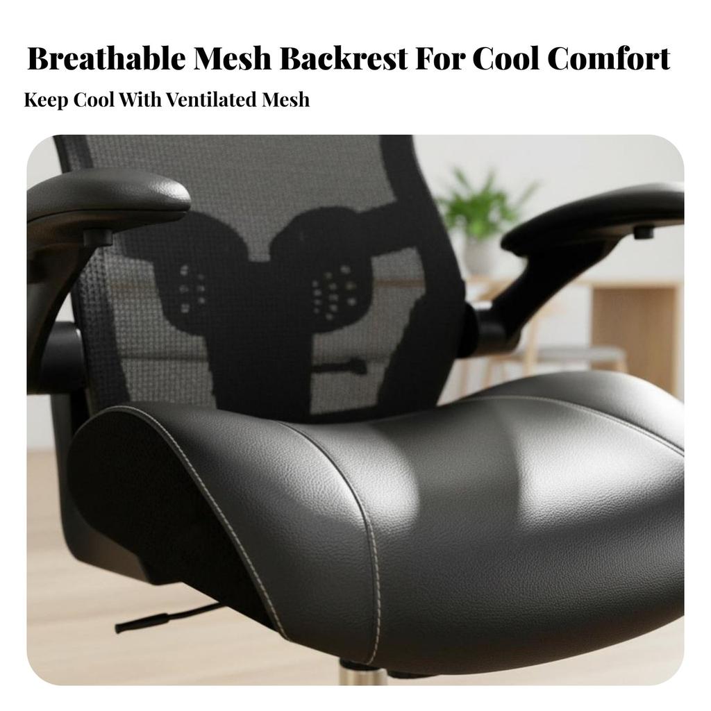 Ergonomic Chair with Headrest Lumbar Support Office Furniture 360° rotate for managerials, Students, Study Room