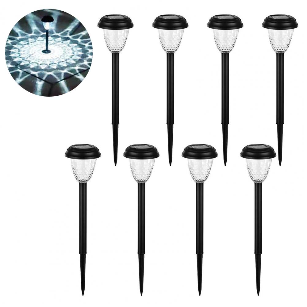 Super Bright Solar Light Solar Powered Garden Pathway Lights with Automatic On/off Feature for Outdoor Landscape