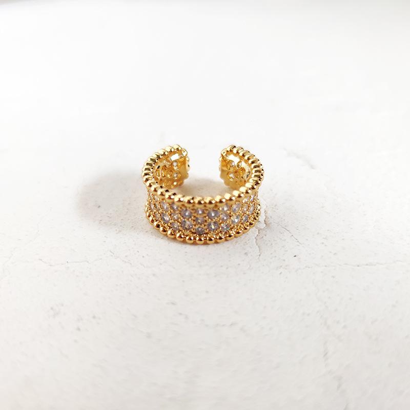 Кольцо из циркония для женщин, кольцо с холодным ветром, нишевый дизайн, темперамент, указательный палец