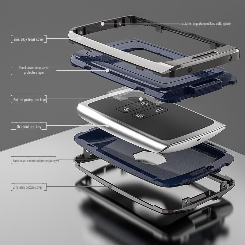High-End Protective Key Shell for 2022 Renault Koleos