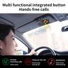 Автомобильный Bluetooth 5.4 Динамик Автомобильный Телефон HandsFree Беспроводной Bluetooth Динамик Комплект с Креплением на Козырек Поддержка Siri Google Голосовой Ассистент
