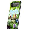 Game P-PikminS 4 Cover Phone Case For Samsung Galaxy Z Flip 7 6 5 4 3 5G Flip7 Flip6 Flip5 Flip4 Flip3 Black Fundas Shell