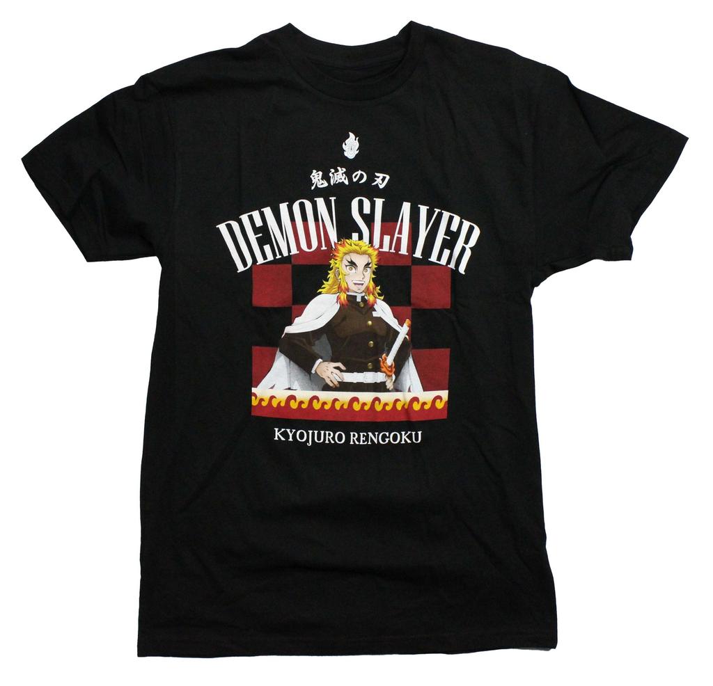 Demon Slayer New Adult T-Shirt - Kyojuro Rengoku Under Name
