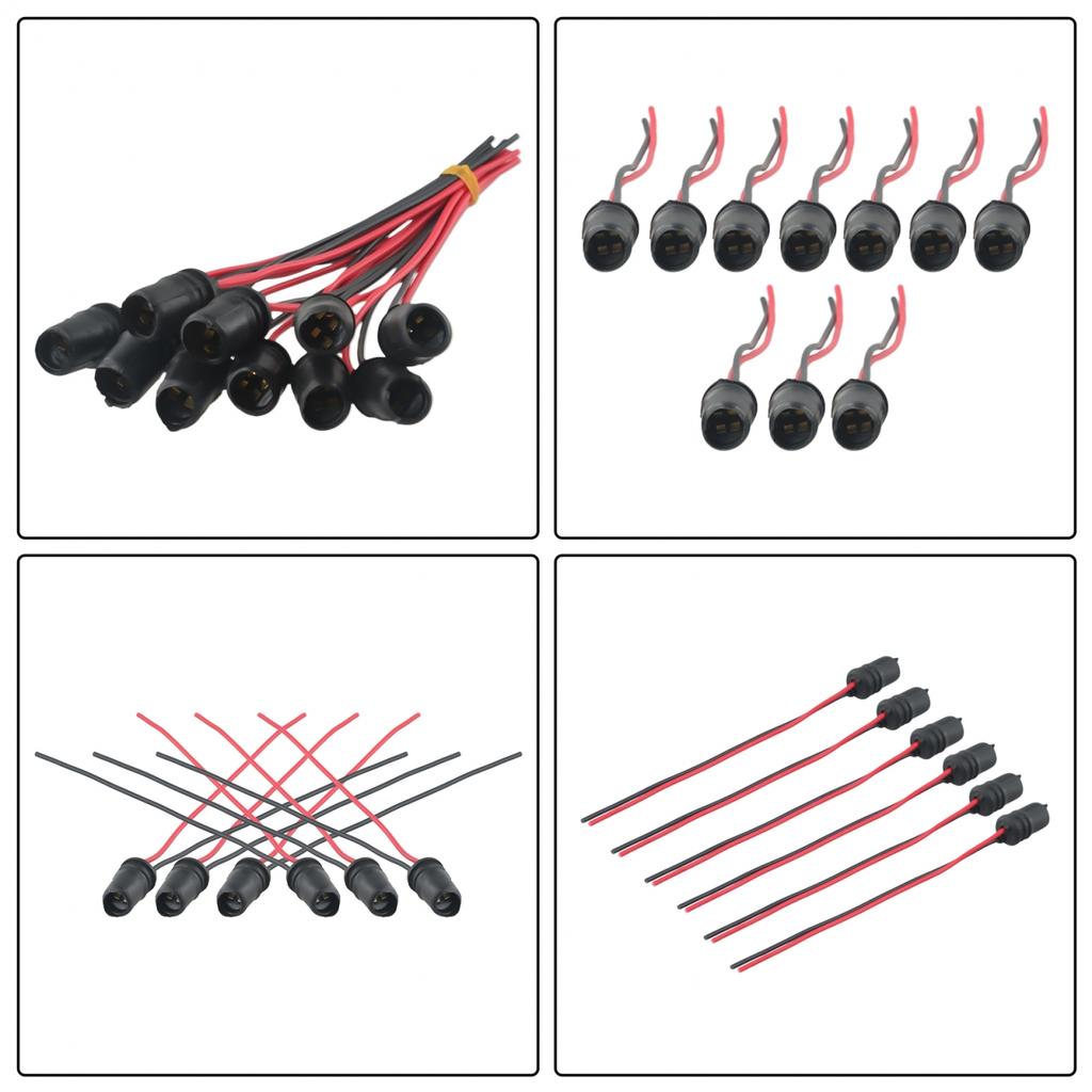 Круглая розетка Круглые розетки Базовый разъем DC 0V ~ 12V Черный Полезный