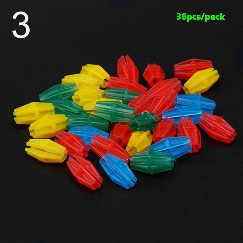 Clip Stars Bicycle Cycling Plastic Multi-color Bead Spoke Beads Decoration Bike Accessories