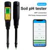 Bluetooth PH Temp Soil Tester App Control Temp Acidity Analyzer Soil PH Tester Temperature Detector for Garden Farmland