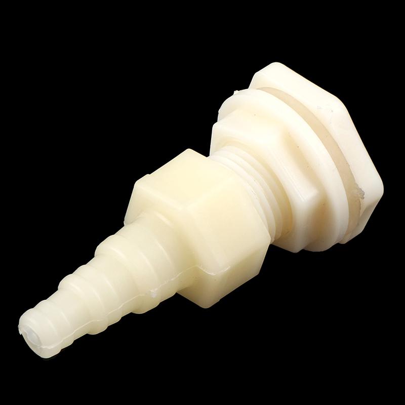 1/2" tank Bulkhead Pipe Joints bucket inlet outlet connector water tank drainage