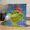 Grinch Christmas Adventure Plush Blanket Soft Comfortable All Seasons blanket Sofa Office Naps blanket Outdoor Travel throw Perfect Gift