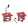 Router Lift Table Manual Lifting System Aluminum Alloy Router Table Lift Kit for Woodworking DIY Small Trimming Machines