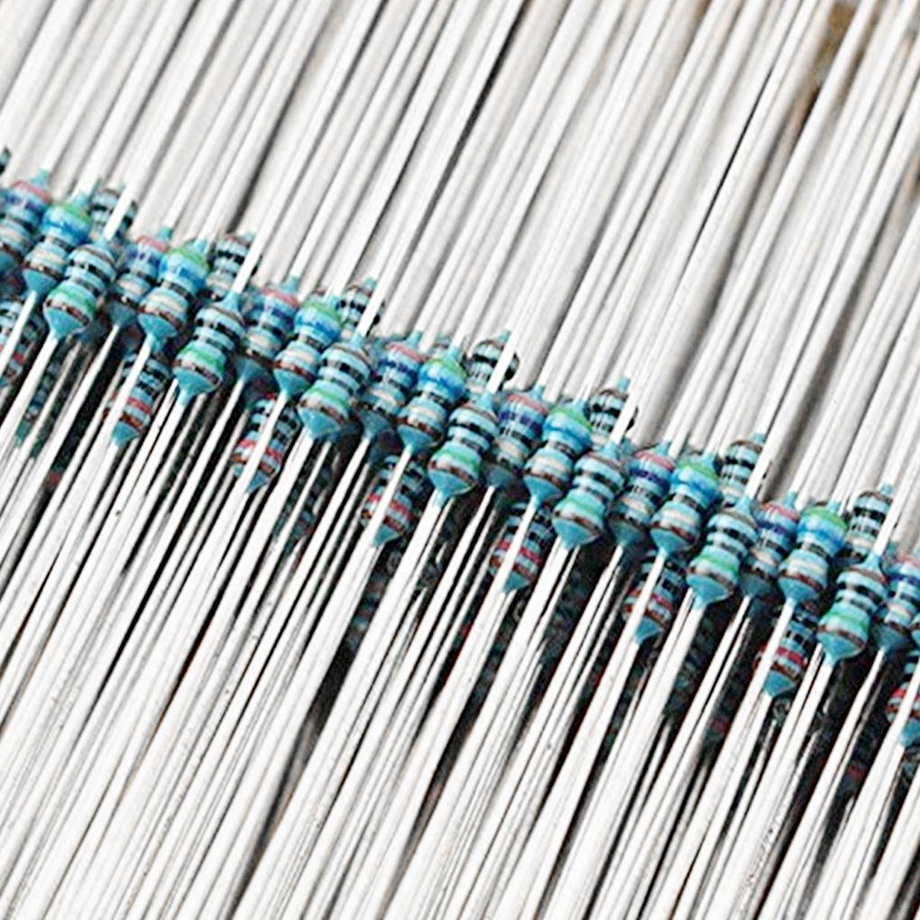 1460 шт./набор Резисторы 1/4 Вт Пленочные резисторы 73 типа 1R-1M Набор для сортировки с пластиковой коробкой