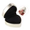 Heart Box Ring Case Led Light Engagement Ring Boxes Jewelry Display Case For Proposal Wedding Birthday Anniversary
