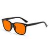 Anti Blue Light Glasses with Red Tinted Lenses Better Sleep Red Lens Filter Glasses Men Women Orange Yellow Lenses Glasses