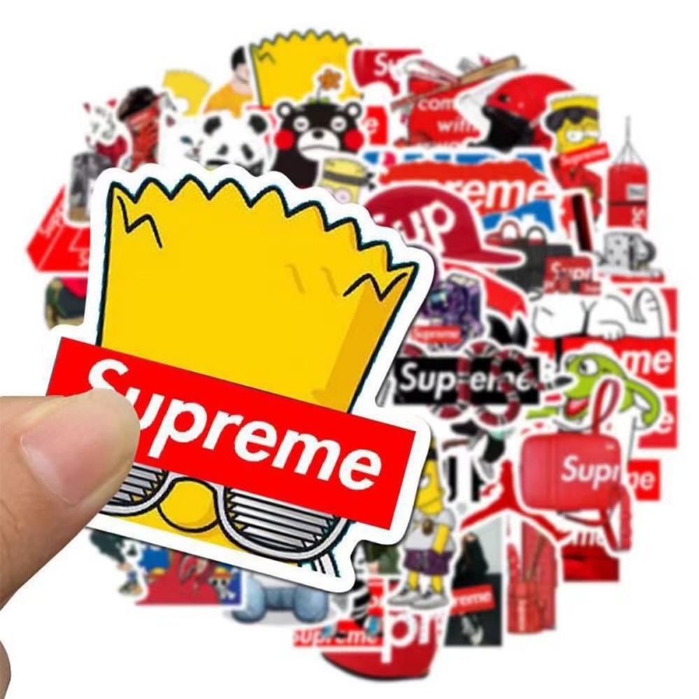 50 шт. Крутые наклейки Модные наклейки для ноутбука компьютера скейтборда шлема
