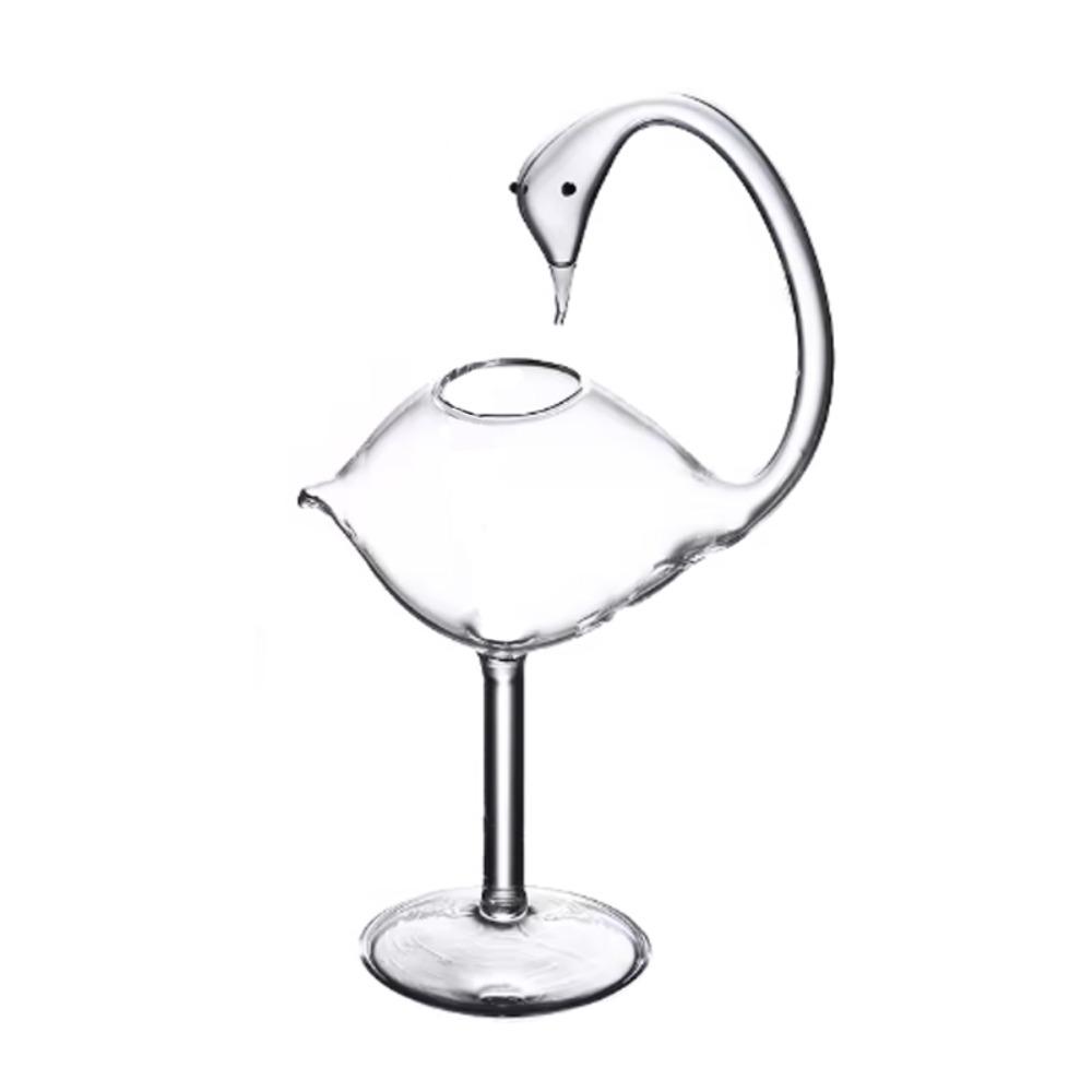 Drink Cup Creative Cocktail Glass Porcupine Fish Wine Glasses Swan Shaped Goblet  Bar