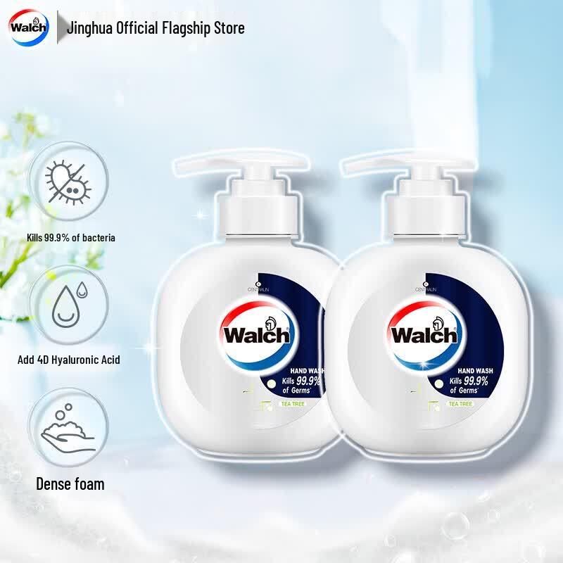 Walch Fresh Tea Tree Antibacterial Hand Wash (4 x 250ml)