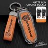 Car Smart Key Case Cover Shell For Porsche Panamera Spyder Carrera Macan Boxster Cayman Cayenne 911 970 981 Keychain Accessories ESUVW1