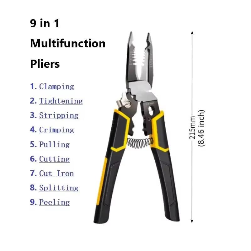 Плоскогубцы LAOA Ножовки VDE Нож Стриппер для проводов