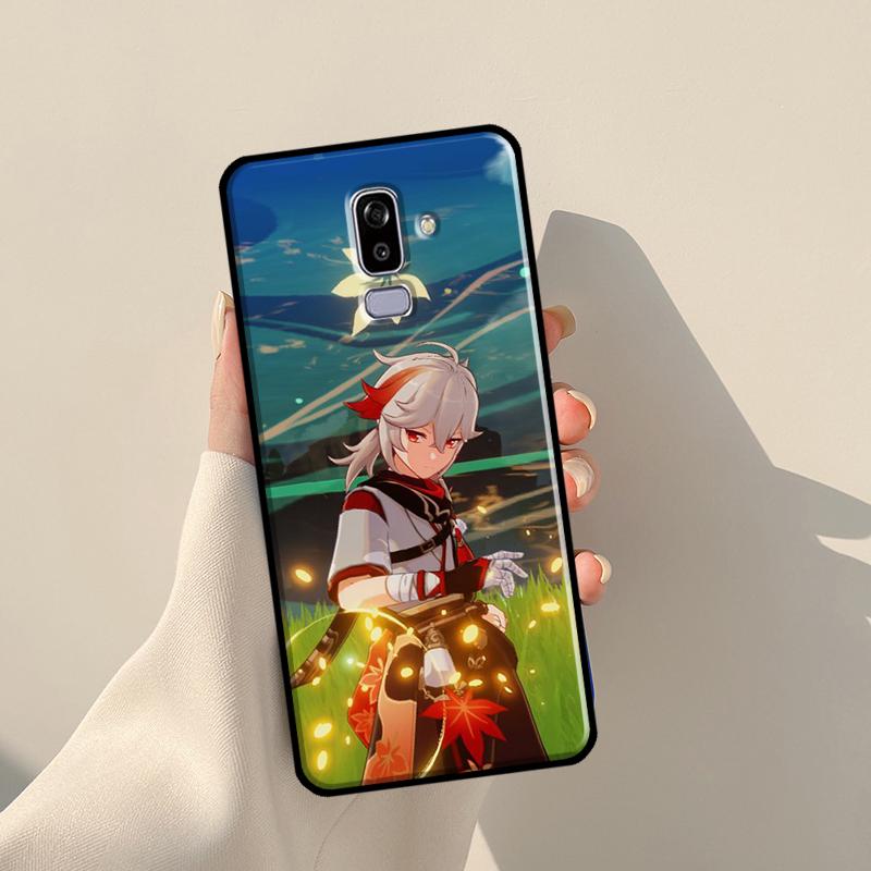 Чехол Genshin Impact Kaedehara Kazuha для Samsung Galaxy J1 J3 J7 J5 2016 A3 A5 2017 J8 A7 A9 J4 J6 A6 A8 Plus 2018