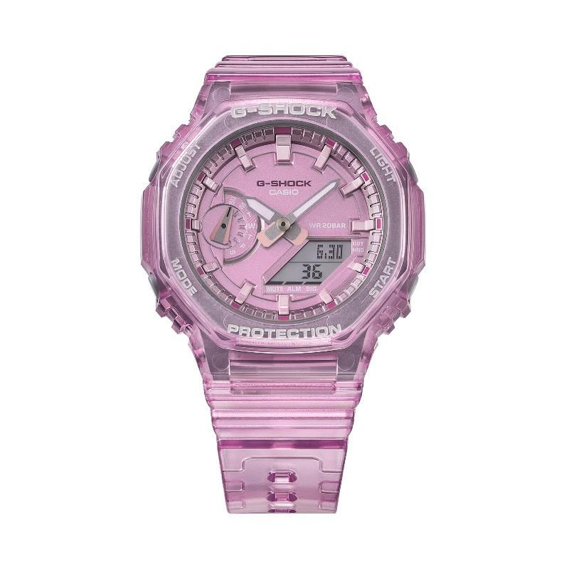 Casio Мужские Аналоговые Кварцевые Часы с Resin-корпусом 200M Водонепроницаемые Ударопрочные GMA-S2100SK-4A