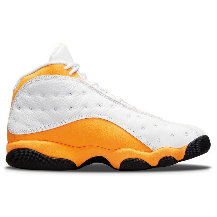 Мужские кроссовки Air Jordan 13 Retro Del Sol White University-Red Black 414571-167