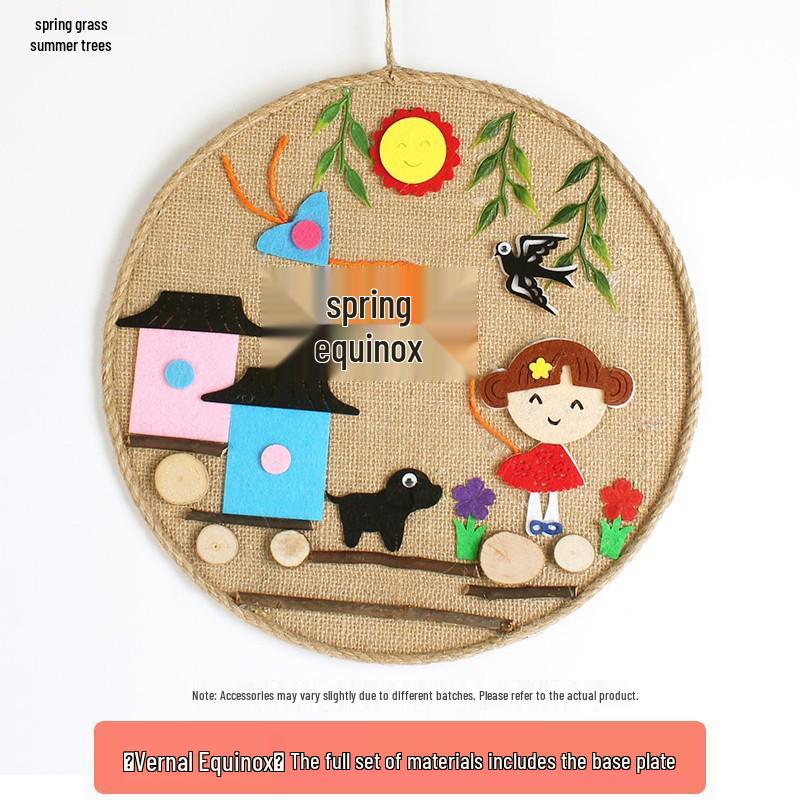 Children's Back-to-School Gift: DIY 24 Solar Terms Hemp Rope Craft Kit
