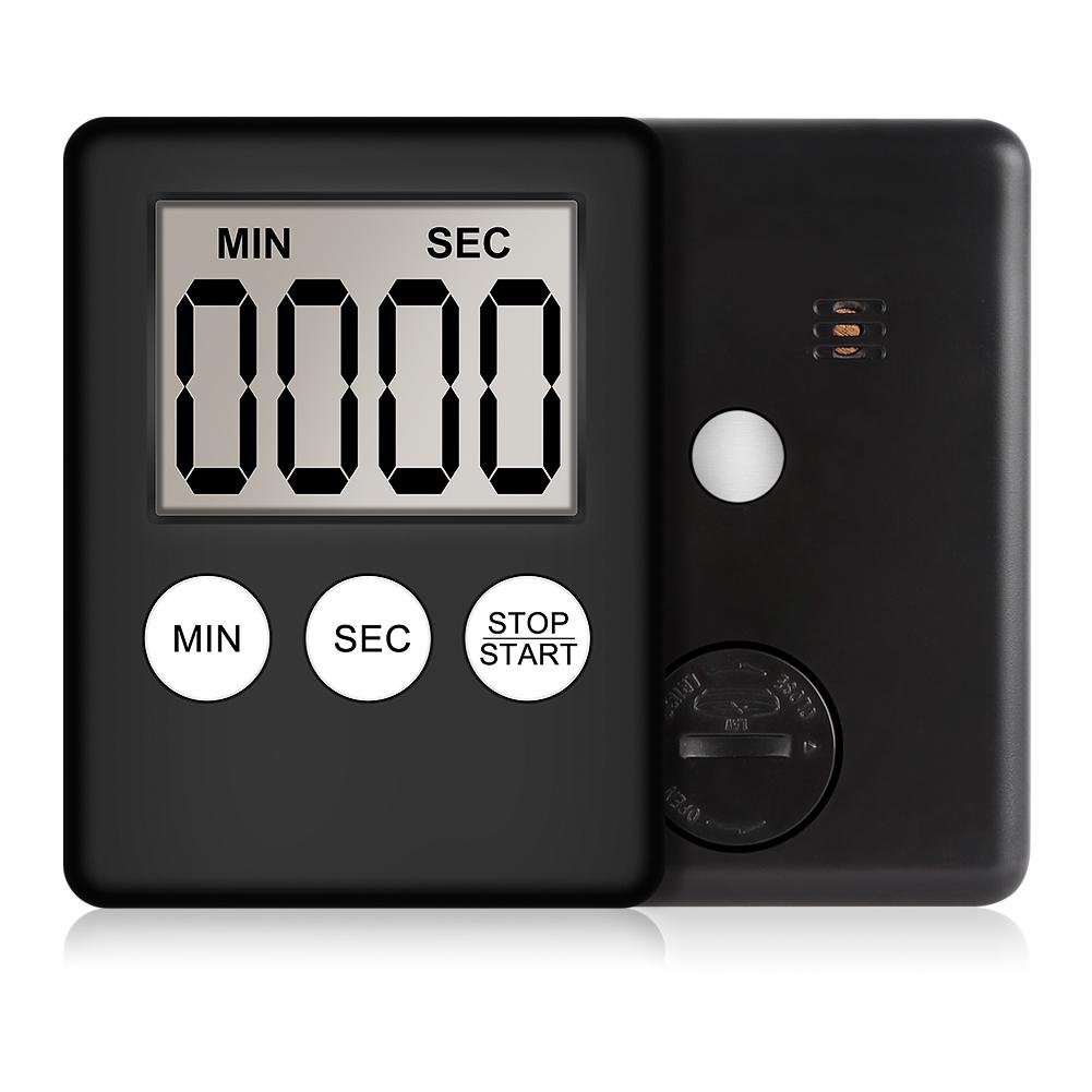 Digital Kitchen Timer Big Digits Loud Alarm LCD Cooking Baking Student Homework Exercise Timer Electronics Egg Timer 1PC JJYY3
