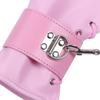 Bondage Leather with Two PU SM Training Dog Adult Sex Toy Handcuffs, Restraints, Gloves, Handcuffs, Locks, Tool, Costume, Sexy, Play, Cosplay, Fetish,