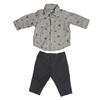Комплект из рубашки и длинных брюк 816168 для мальчика