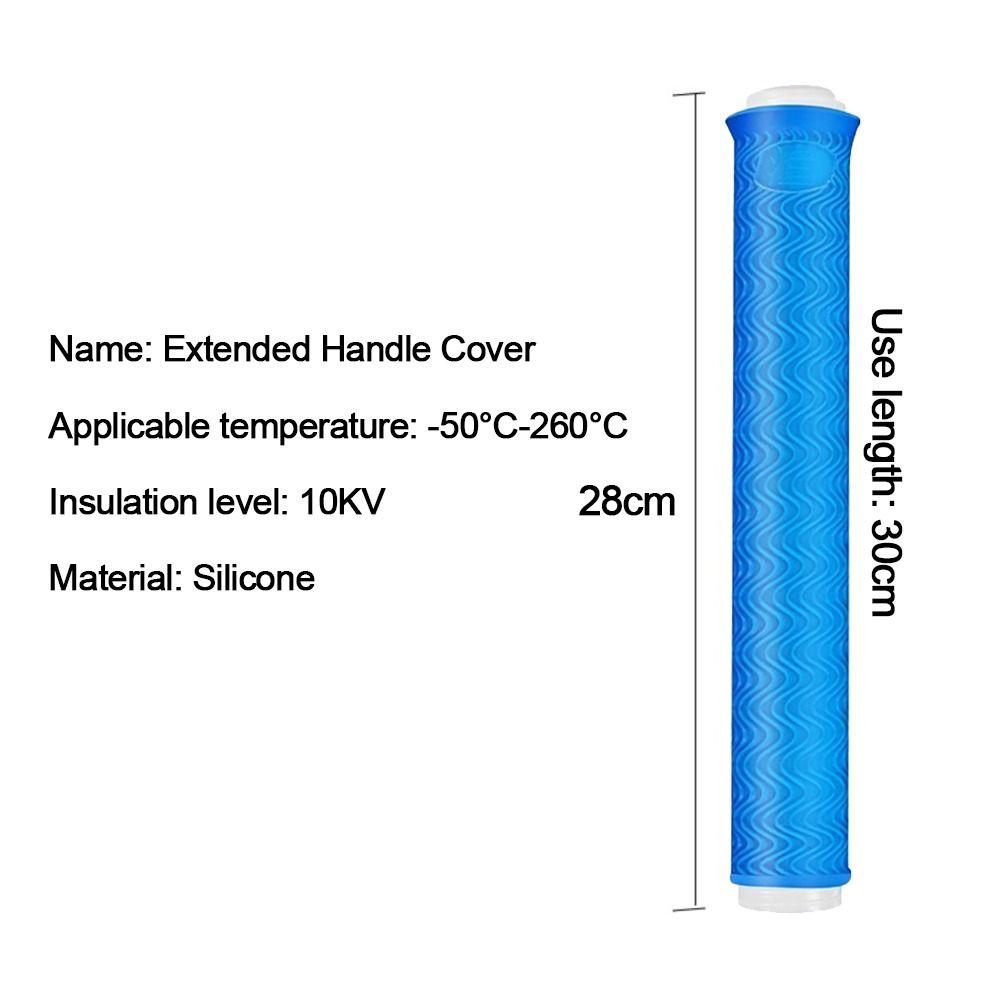 Silicone Fishing Rod Handle Wrap Non Slip Hand Pole Grips Heat Shrink Tube Fishing Rod Grip