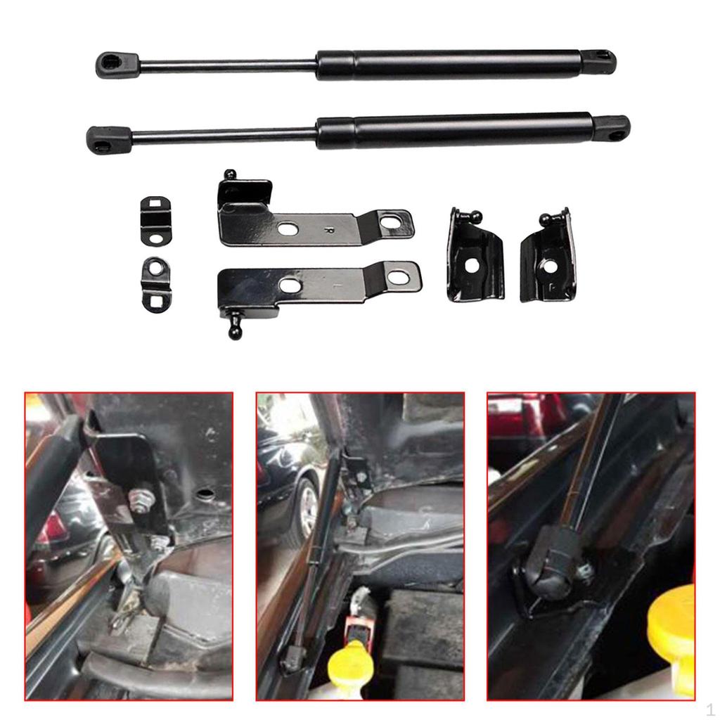 2 шт. передняя стойка капота, прямая замена опор подъема из углеродистой стали для D40 Easy