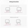 SONOFF ZBMINIL2 ZigBee Smart Switch L2 Single Fire Dual Control Intelligent Pass Through Module Mobile Remote Voice Control Switch 6A 1440W Bi Direct