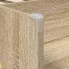 Kids Bed Frame with Storage Space Sonoma Oak 80 x 160 cm