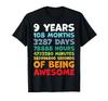Украшения на 9-й День Рождения Сыну Мальчику 9 лет Футболка на 9-й День Рождения Унисекс Футболка