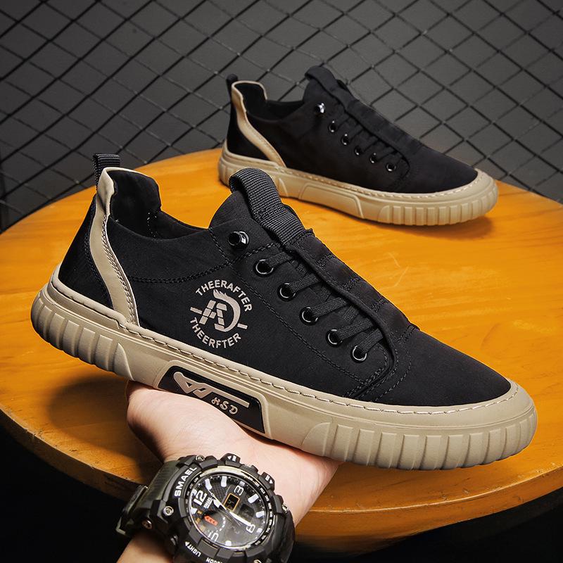 2024 Spring Men's Trendy Breathable Canvas Sneakers