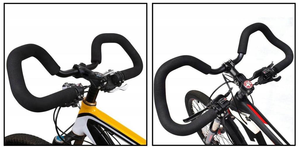 FOAM HANDLEBAR GRIPS LONG 400mm SPONGE set
