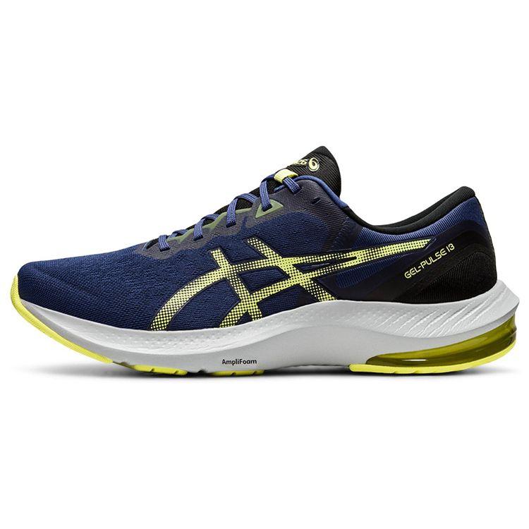 Asics Gel Pulse 13 Thunder Blue Glow Yellow Men Sneakers 1011B175-401