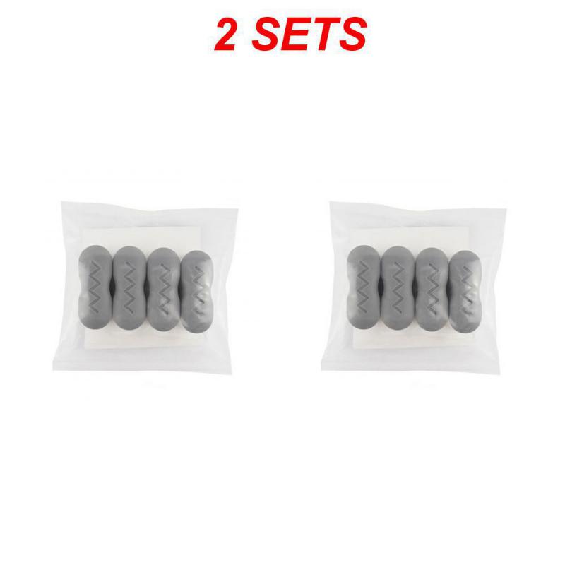 4/8/12pcs Toilet Cover Cushion Gasket Heightening Accessories Toilet Cushion Seat Cushion Arc Standard Version Bathroom Tools