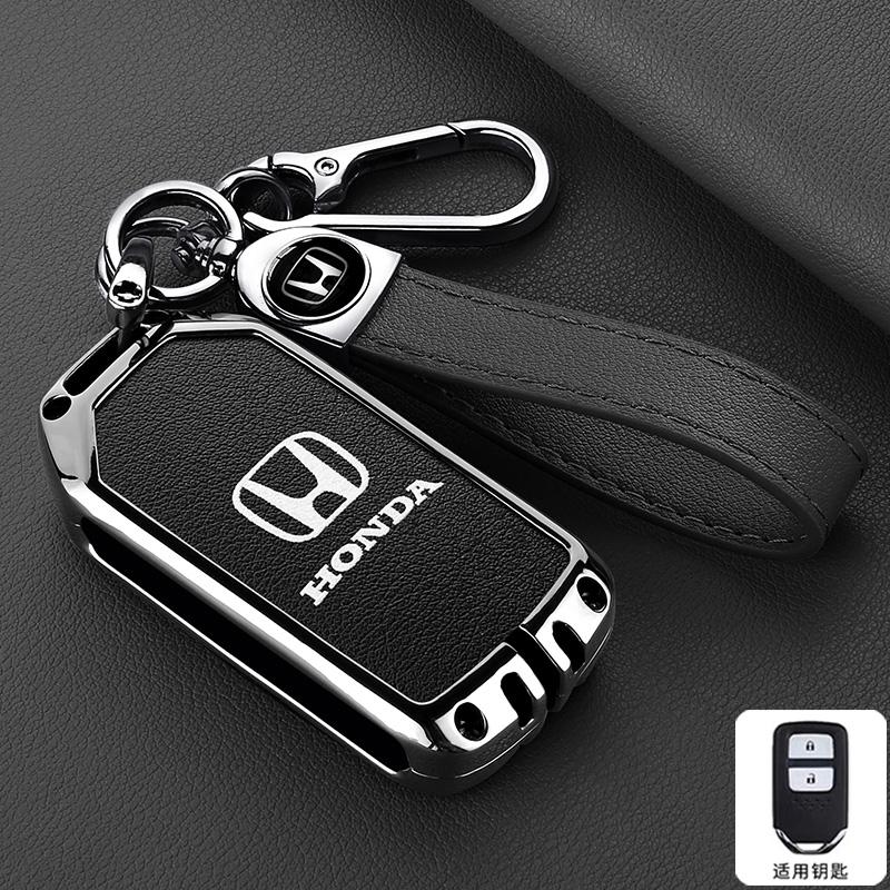 Zinc Alloy Car Smart Remote Key Case Cover Shell Protection Box For Honda Vezel City Civic Jazz BRV BR-V HRV Keyless Accessories ais256