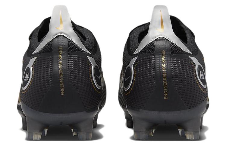 Nike Mercurial Vapor 14 Elite Fg Черный Металлический Серебристый Пещерный Камень Металлический Золотой DJ2837-007